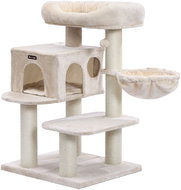 Cloud Scratcher XL, cream, 70 × 60 × 112 cm - Cat Scratcher