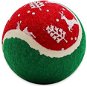 Akinu Vánoční tenisový míček pro psy 6,5 cm - Dog Toy Ball