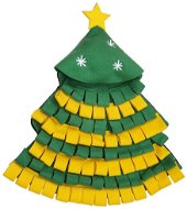 Čuchací koberček v tvare vianočného stromčeka, s protišmykom 62 cm - Interaktívna hračka pre psov