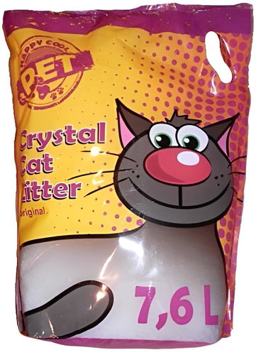 PROFIT Silica Happy Cool Pet, silicone cat litter, 7,6 l - Cat Litter - Main image