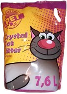 PROFIT Silica Happy Cool Pet, silikonové stelivo pro kočky, 7,6 l - Cat Litter