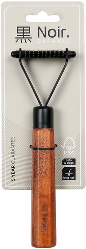 EBI Noir Japandi Furminator Rake comb with 10 blades for removing undercoat 18,5 × 6 × 4 cm - Dog Brush - Main image