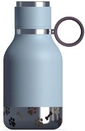 Asobu Antikorová termoska na vodu so psou miskou Modrá - Cestovná fľaša pre psov a mačky