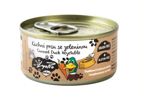 Lyopro Duck breast with vegetables 85 g - Canned Food for Cats - Main image
