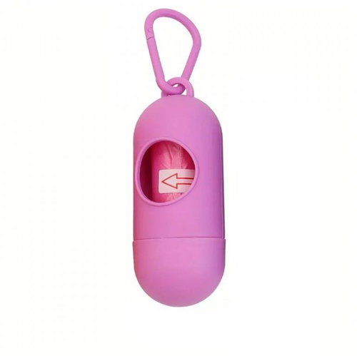 Alum Zásobník na sáčky pro psí exkrementy + sáčky, mix barev - Dog Poop Bag Dispenser - Main image