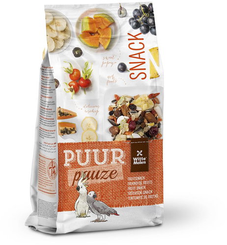 Witte Molen Puur Delicious mix with fruit for parrots 750 g - Birds Treats - Main image
