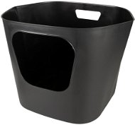 EBI D&D Dean Otevřená kočičí toaleta černá - Cat Litter Box