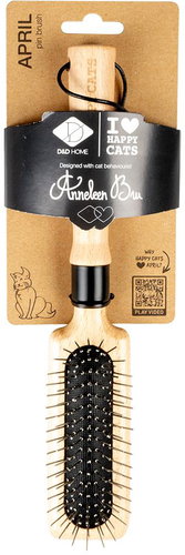 EBI D&D April pin brush for cats for detangling hair - Cat Comb - Main image