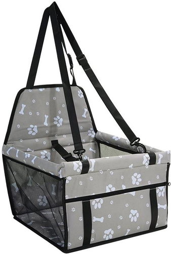 ISO Dog Car Bag 40 × 30 × 40 cm grey - Dog Carrier Bag - Main image