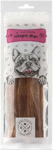 Perfecto O'Chicken Collagen Strips collagen strips for dogs 60 g - Dog Treats - Main image