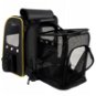 Purlov 23185 Přepravní batoh pro psy a kočky, černý - Dog Carrier Backpack