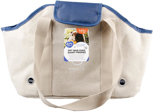 DUVO+ Travel bag Saint-tropez 37 × 22 × 28 cm for small dogs - Dog Carrier Bag - Main image