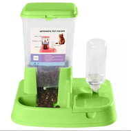 APT Automatický dávkovač krmiva a vody pro domácí mazlíčky, zelený - Food Dispenser
