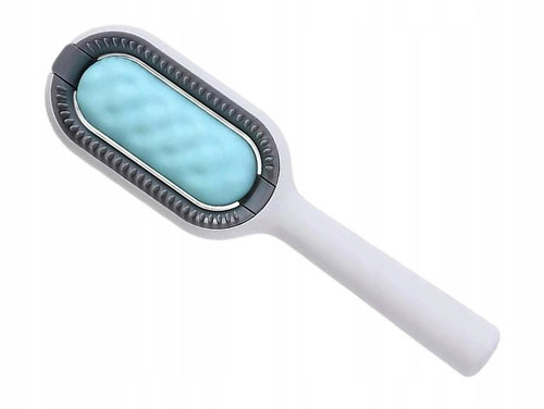 Alum 3-in-1 Silicone Brush for Hair Care Green - Cat Brush - Main image