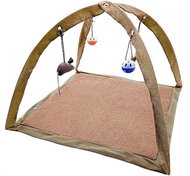 4cats Playing and clinking mat for cats beige - Pet Bed