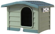 BAMA Doghouse plastic GRL, green, large - Dog Kennel
