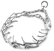 Pronett XJ4904 Training collar metal barbed 45 cm - Dog Collar