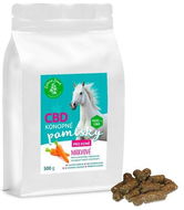 Zelená Země CBD pamlsky pro koně - mrkev 500 g - Doplněk stravy pro koně