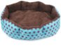APT Polstrovaný pelíšek pro psa 35 × 37 cm - modrý - Pelech