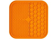 Nuxie Licking mat square orange - Lick Mat