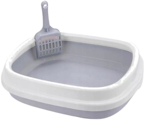 MDS Toilet for cats - 40 × 33,5 × 12 cm - Cat Litter Box - Main image