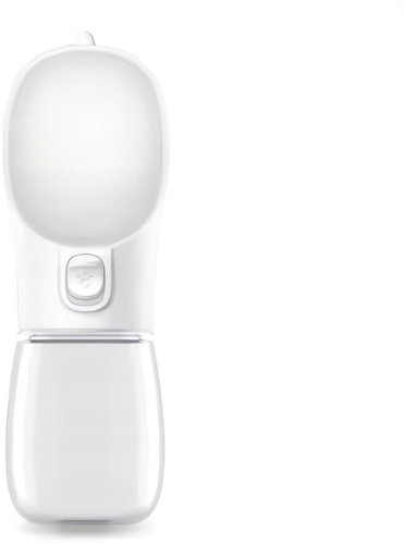 Pronett XJ5298 Travel bottle for dog 550 ml, white - Travel Bottle for Cats and Dogs - Main image