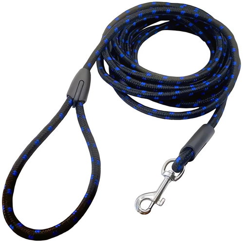 Pronett Leash for dogs round 50/0,1 cm blue - Leash - Main image