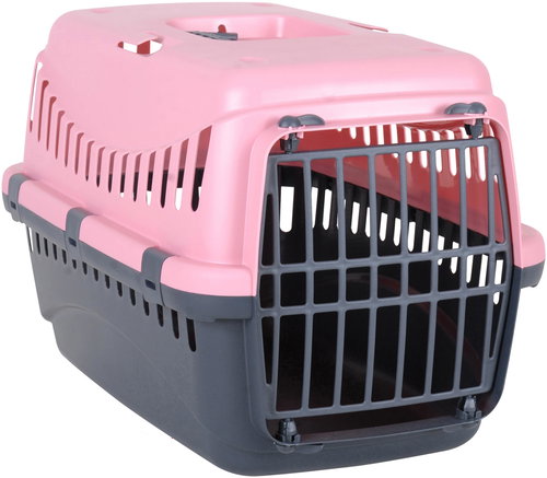 DOCHTMANN Cat and dog carrier 45 × 31 × 31 pink - Cat Carriers - Main image
