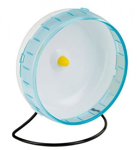 Kerbl Carousel for hamsters, small rodents plastic, turquoise, 20 cm - Wheel for Rodents - Main image
