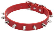 Verk 19371 Collar with spikes 60 × 3,2 cm, red - Dog Collar