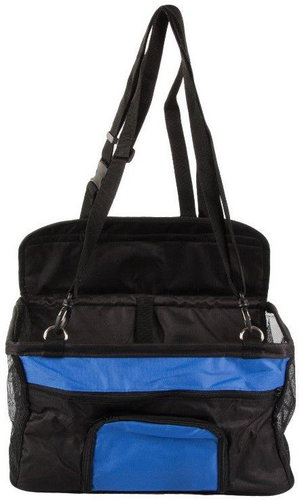 Verk 19417 Car seat for dog 40 × 30 × 22 cm blue - Shipping Box - Main image
