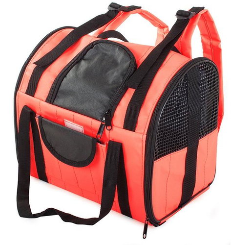 Verk 19068 Transport bag for animals 34 × 20 × 28 cm orange - Carrier Bag for Pets - Main image