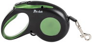 Verk 19427 Self-retracting leash 5 m, 15 kg black-green - Leash