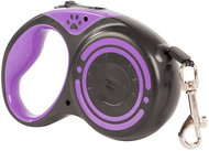 Verk 19428 Self-retracting leash 5 m, 15 kg black-purple - Leash