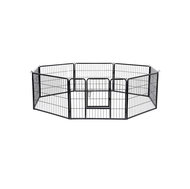 Houseland Pet pen Caruso 160 cm black - Dog Playpen