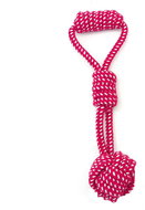 Nuxie XT2210 Throwing rope with ball 30 cm pink - Ball Launcher