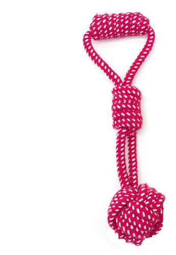 Nuxie XT2210 Throwing rope with ball 30 cm pink - Ball Launcher - Main image