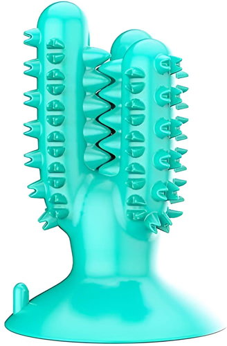 Verk 19333 Rubber toy for dog to clean teeth light blue - Dog Toy - Main image