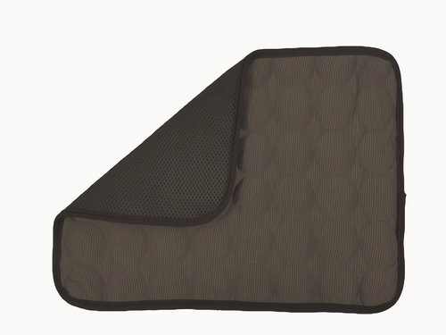 Nuxie 2003 Cooling mat for dog or cat 40 × 30 cm, brown - Dog Cooling Pad - Main image