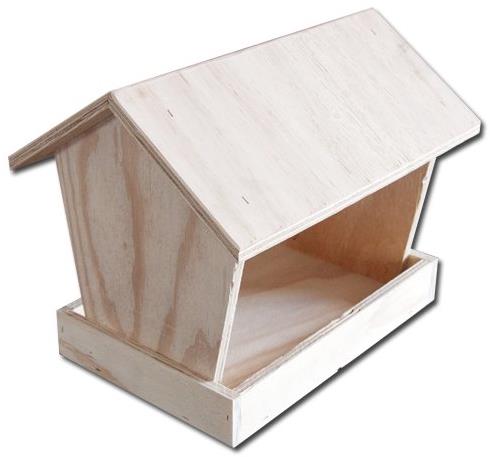 HUKA Wooden birdhouse bird feeder - Bird Feeder - Main image