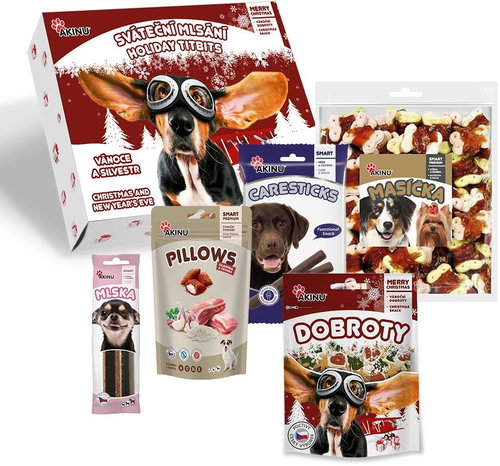 Akinu Christmas Festive Treats for Dog - Dog Treats - Main image