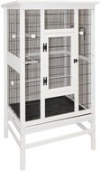 Kerbl Wooden aviary, solid wood 82910, 82 × 67 × 151 cm - Aviary