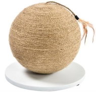 PetProducts Cat scratching post ball with white base 29,5 × 27 cm - Cat Scratcher