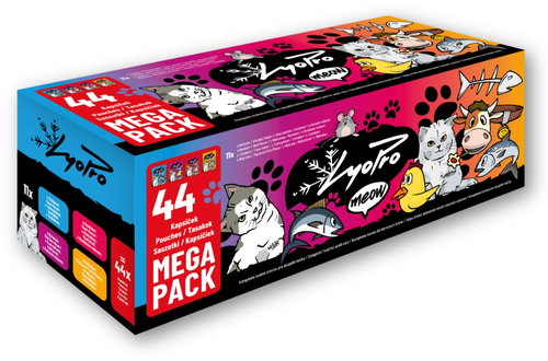 Lyopro Pouches for adult cats 44 × 85 g - Cat Food Pouch - Main image