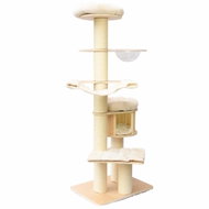 Jofi Rapunzel XXL, cream 190 × 74 × 56 cm - Cat Scratcher