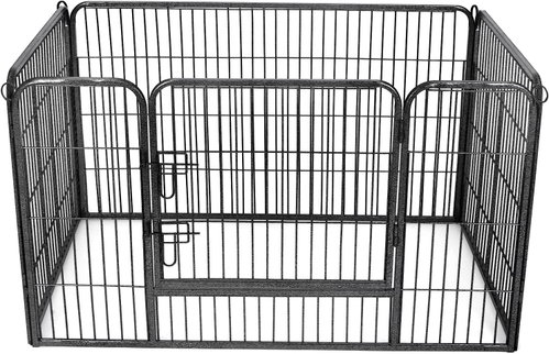 Songmics Pet playpen Liftera 122 cm grey - Dog Playpen - Main image