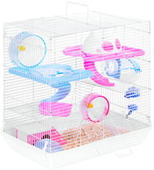 Petsi TR-1013 Cage for hamster, guinea pigs and rodents, complete equipment - Cage for Rodents