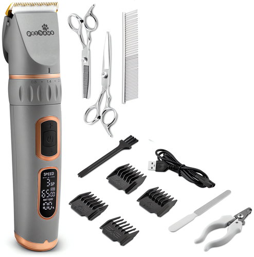 Pethaus PH-100 strojek na stříhání zvířat, šedý - Dog clipper - Main image