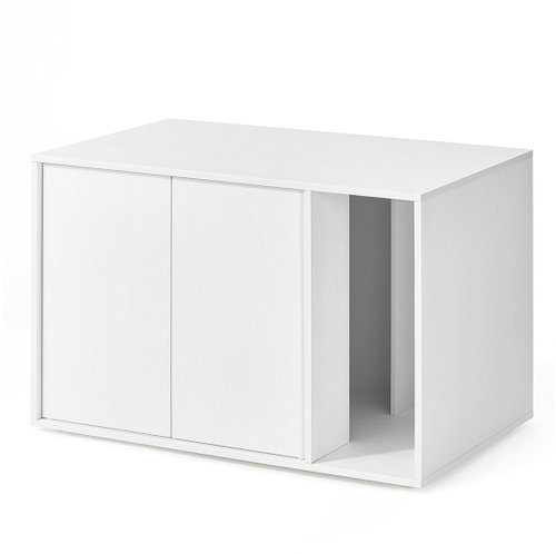 Songmics Cat toilet Baris white 80 × 50 × 50 cm - Cat Litter Box - Main image
