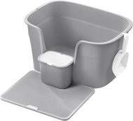 FEANDREA Cat toilet Sofis 64 cm grey - Cat Litter Box
